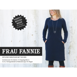 Frau Fannie - vielseitiges Sweatkleid für jede...