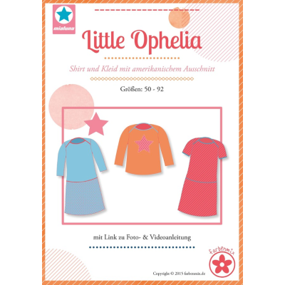 Little Ophelia, Papierschnittmuster