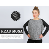 FrauMona - Raglansweater mit schmalen &Auml;rmeln