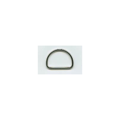 D-Ring / Halbrundring 25 mm silber