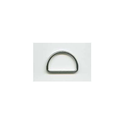 D-Ring 30 mm silber