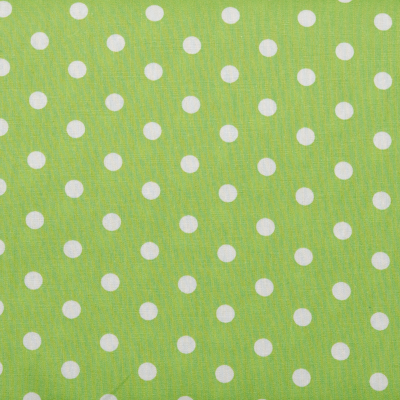 Baumwolle "Dots" apfelgrün