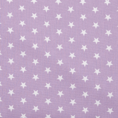 Baumwolle &quot;Petit Stars&quot; lila