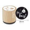Woodies Stempel "Its a boy"