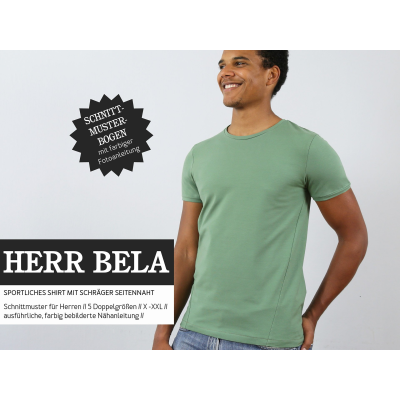 Herr Bela - Shirt mit schräger Seitennaht
