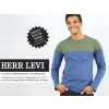 Herr Levi - Langarmshirt mit Colourblocking