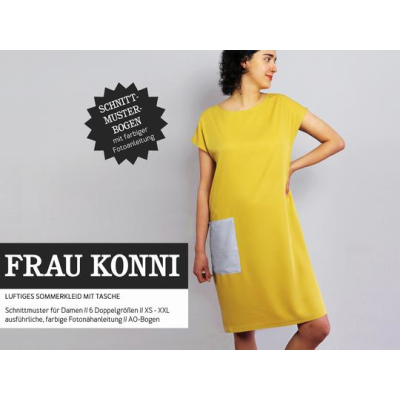 Frau Konni - luftiges Sommerkleid mit Tasche