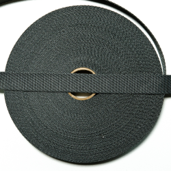 Gurtband 20 mm dunkelgrau