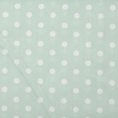 Baumwolle "Dots" mint