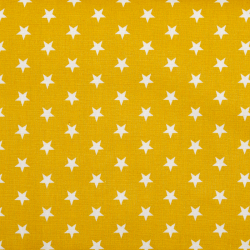 Baumwolle "Petit Stars" ocker
