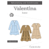 Papierschnittmuster Kleid Valentina Damen Fadenkäfer
