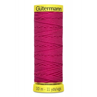 G&uuml;termann Elastic-N&auml;hfaden pink10m