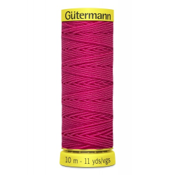 G&uuml;termann Elastic-N&auml;hfaden pink10m