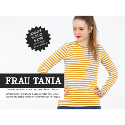 Frau Tania - K&ouml;rpernahes Basicshirt