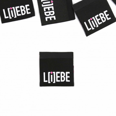 1 Label LIEBE schwarz