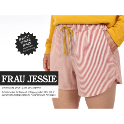 Frau Jessie - sportliche Shorts mit Gummibund