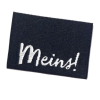 1 Label Meins! Schwarz