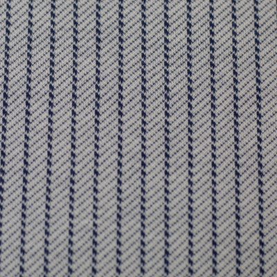 Jacquard Jersey Wismar Streifen grau-blau