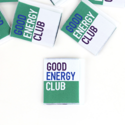 1 Label Good Energy Club grün-weiss